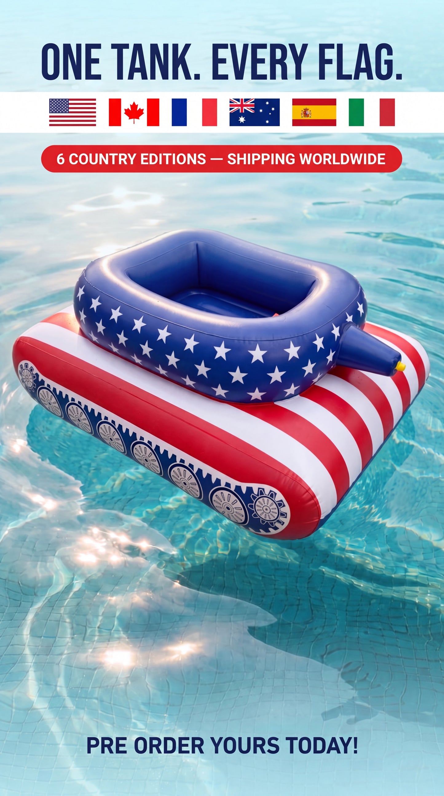 Floatable Pool Tanks